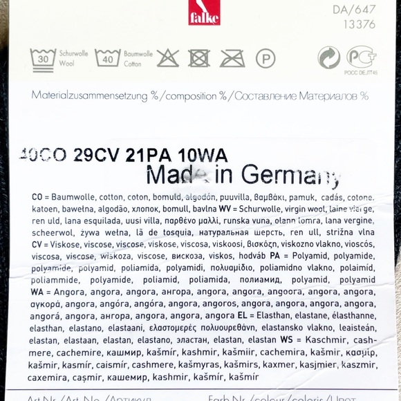 Falke Seasons Black Socks - Picture 4 of 6